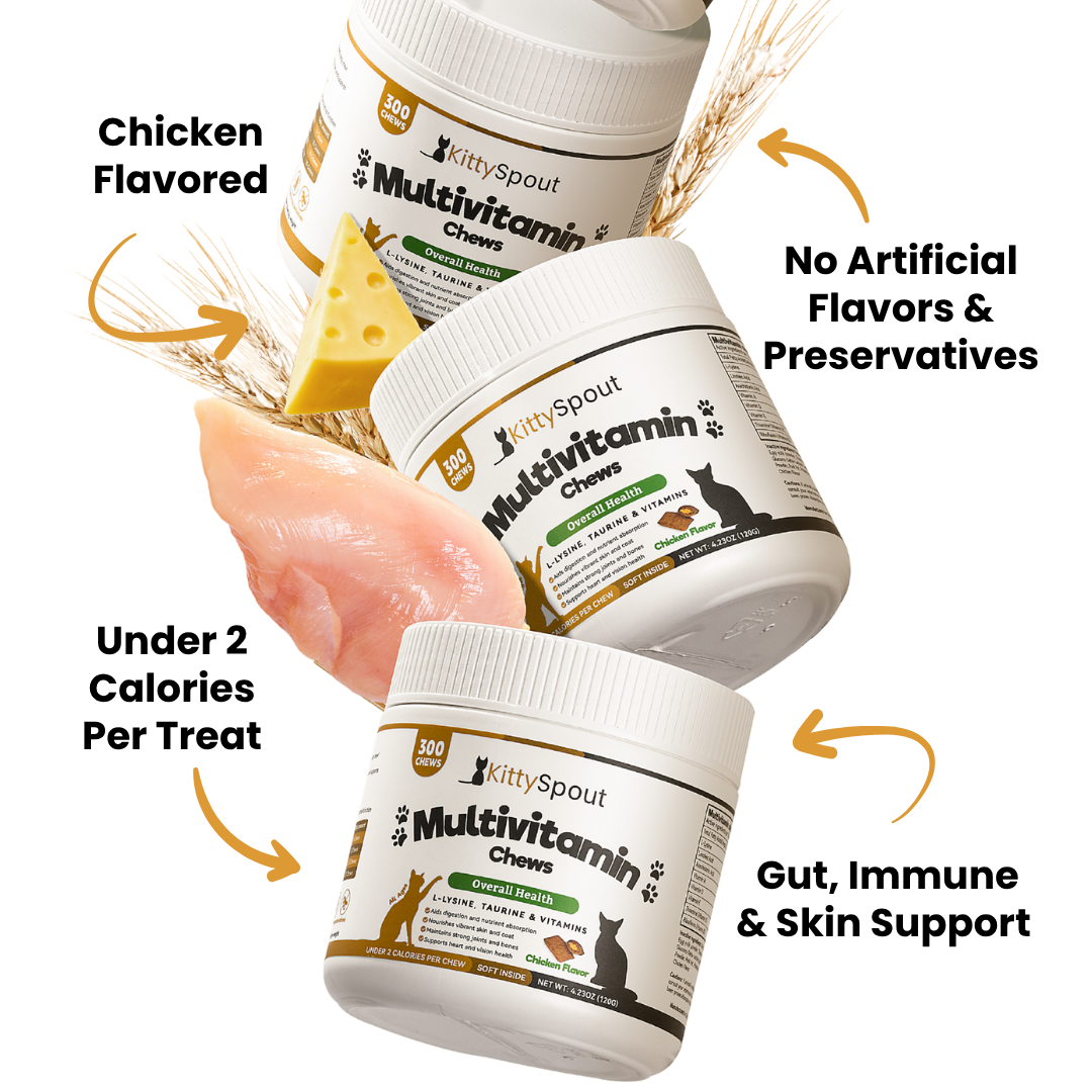 KittySpout Multivitamin Chews - 90 Day Supply