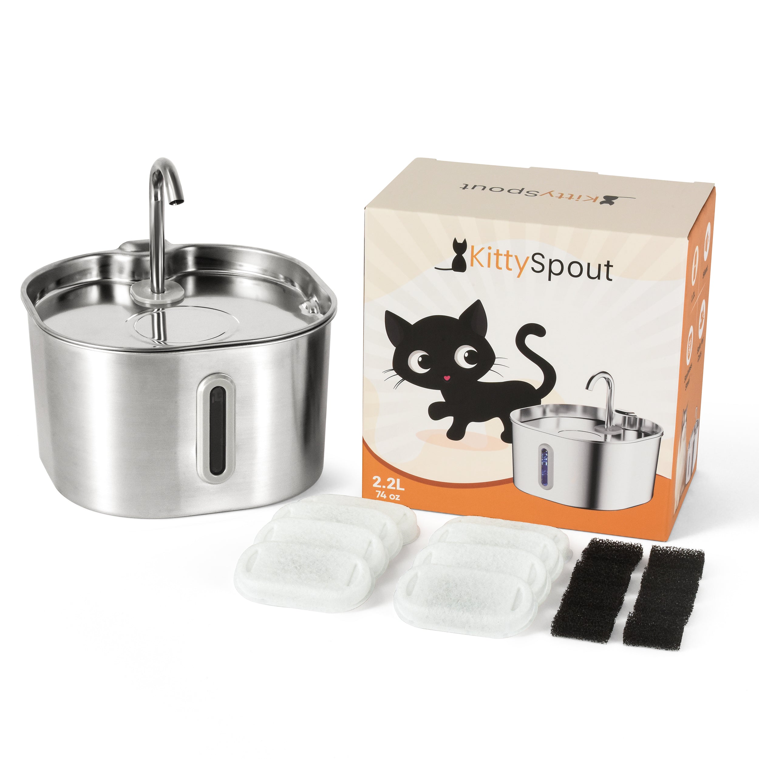 The KittySpout™ - 2.2L VIP Value Bundle