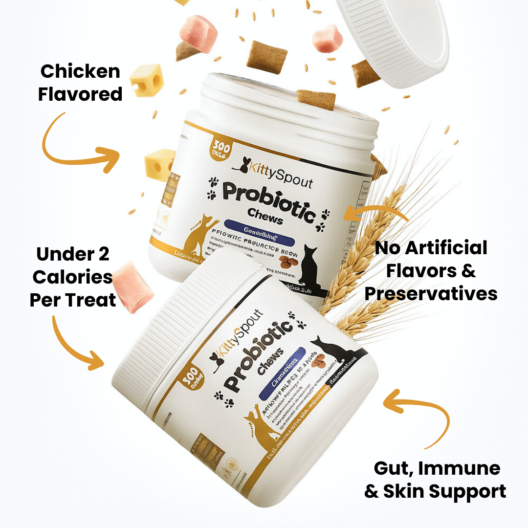 KittySpout Probiotic Chews - 90 Day Supply