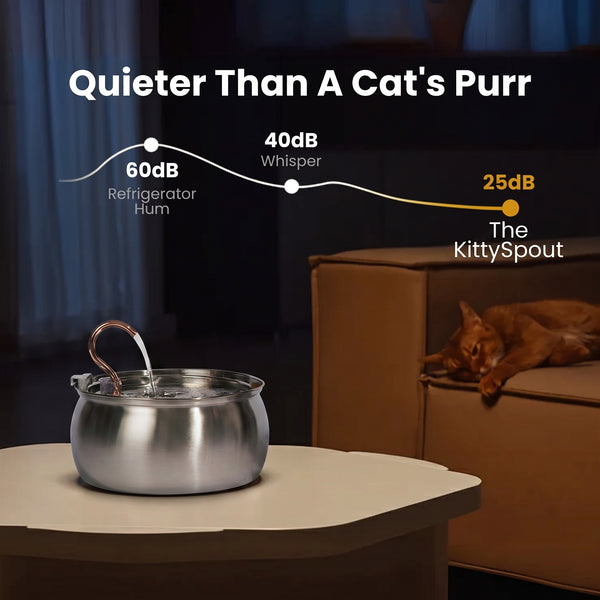 Whisper-Quiet Pump [Cats Don’t Notice]