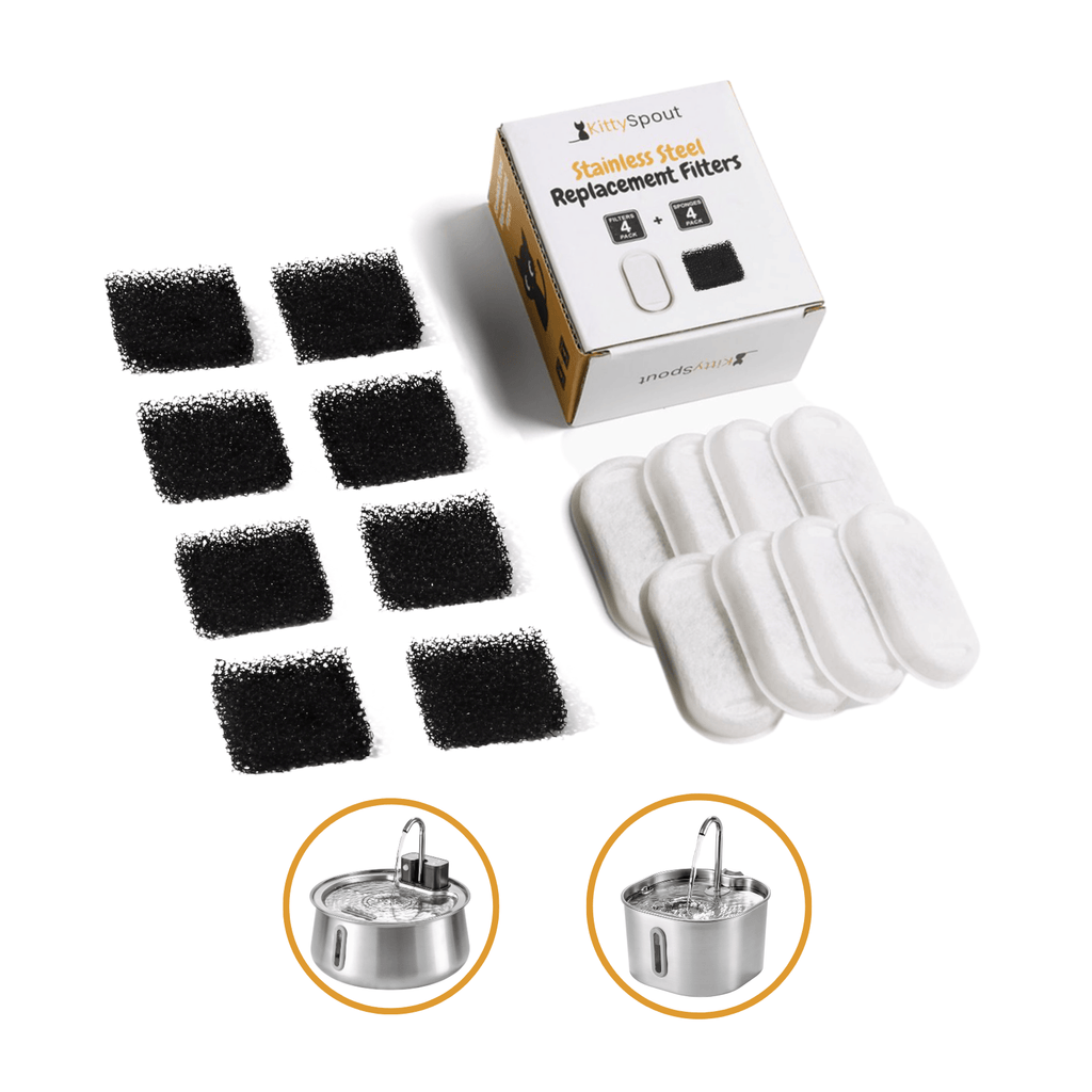 8x KittySpout™ Filtres - 8 mois d'approvisionnement